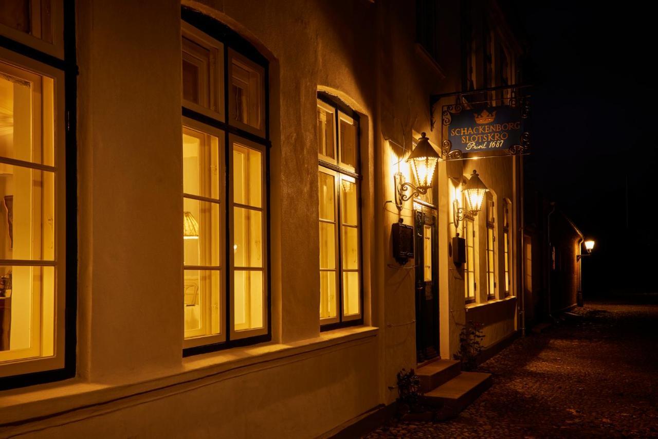 Schackenborg Slotskro Tønder Buitenkant foto
