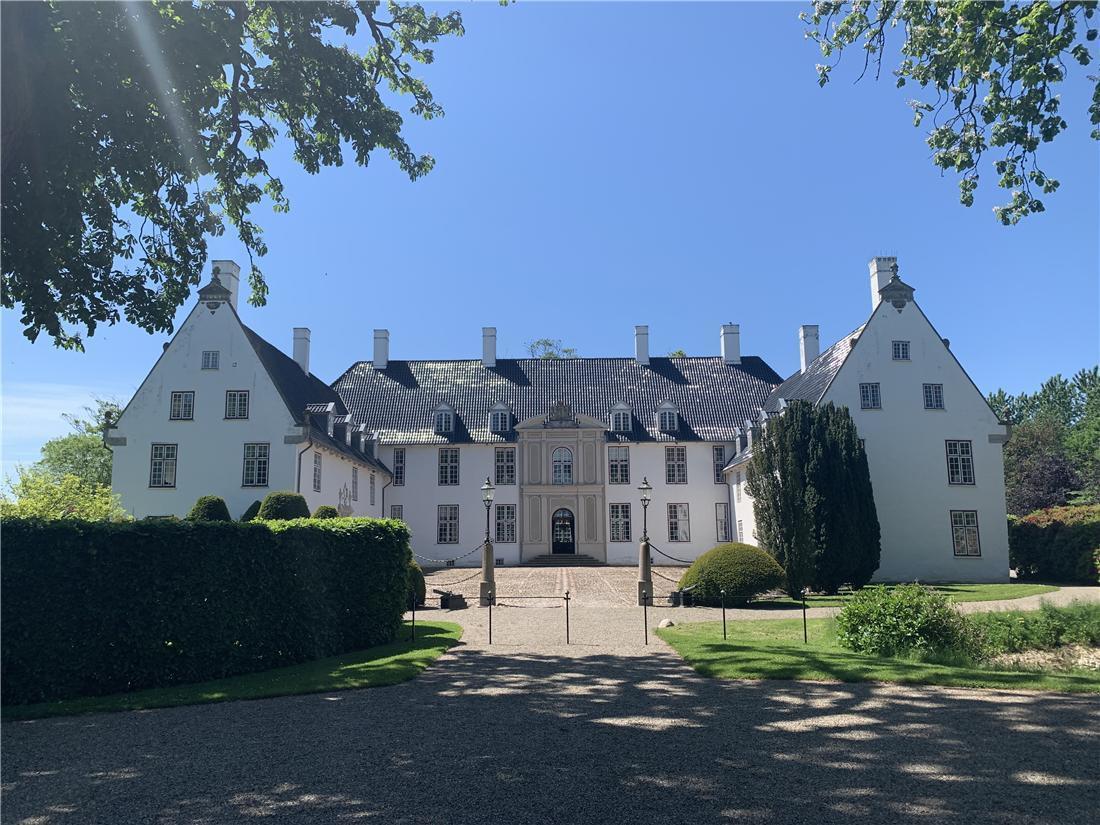 Schackenborg Slotskro Tønder Buitenkant foto